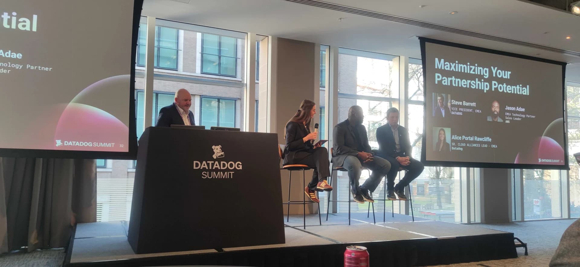 Rencontres du Partner Day Datadog à Londres